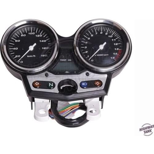 180 km/h Motorcycle Tachometer Speedometer Meter Gauge Moto Speed Mileage meter case for Honda CB400 V-TEC NC39 1999 2000 2001