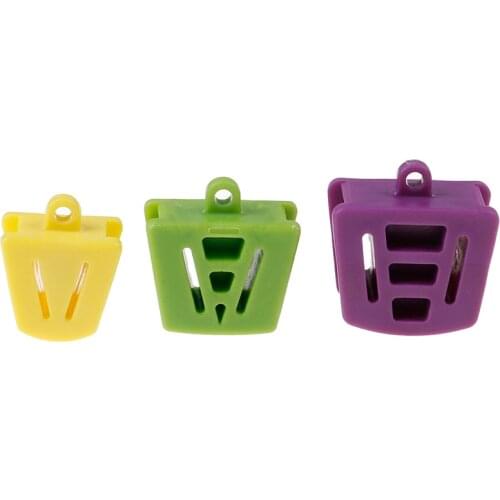 3pcs/Set Dental Oral Occlusal Pad Mouth Prop Bite Opener Rubber Silicone Large Medium Small