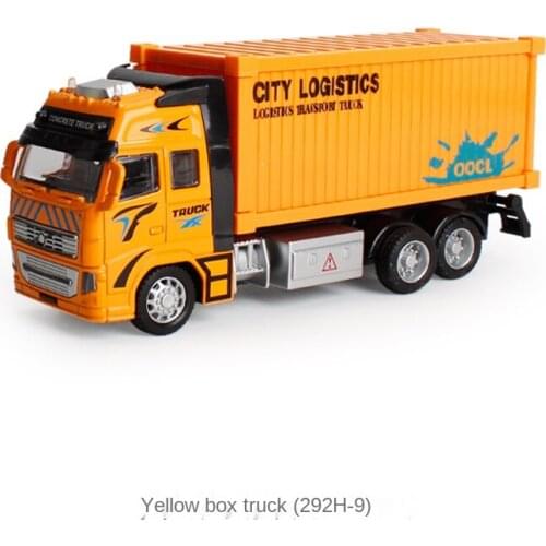 Childrens Toy Car Fire Truck Return Force Alloy Car Model 1/38 Toy Engineering for boy