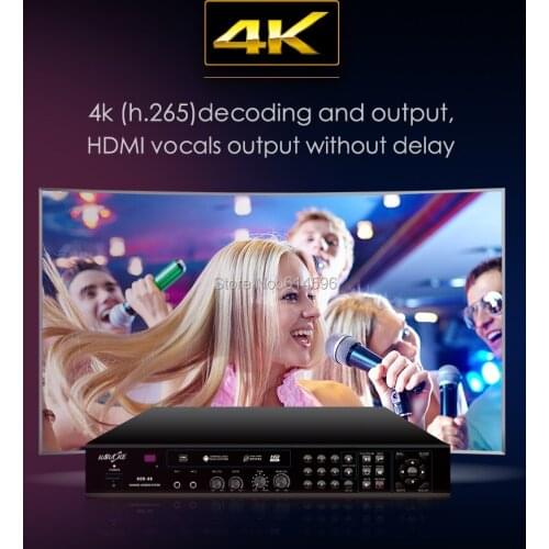6TB HDD Karaoke Jukebox Machine Player, Professional Home karaoke ,HDMI 4k,wifi,Suport Dual Hard Drive,Tablet/Smart phone