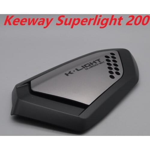 Motorcycle left cover right fender plastic body for QJIANG keeway superlight 200 202 QJ200-2H vintage chopper accessories