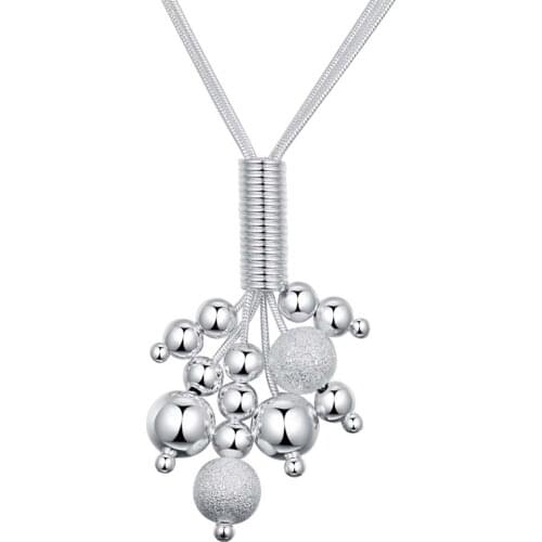 Fashion Jewelry Necklace Lady Wholesale Charm Silver Color Pendants For Women Fashion Jewelry Pendant AN447/acdaitka