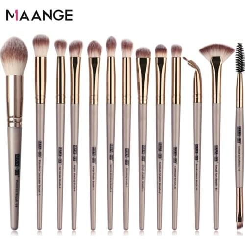 13PCS Pro Makeup Brushes Set Brushes Kit Powder Eye Shadow Blending Eyelash Eyebrow Lip Brushes For Makeup Beauty Accessory Tool