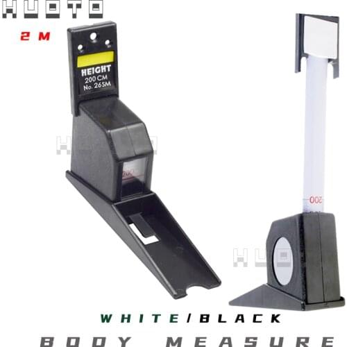 Drop shipping 2m Stadiometer Wall Mounted Growth Stature Meter Measure Home Office Use Adult Children Height Measuring tape