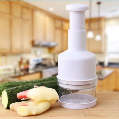 Stainless Steel Pressing Garlic Onion Crusher Multifunctional Kitchen Vegetable Chopper Crusher Shredder Peeler Dicer