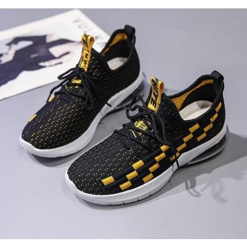 New Air Cushion Ladies Sneakers Breathable Women Vulcanized Casual Shoes Woman Fashion Height Increasing Shoes Tenis Feminino