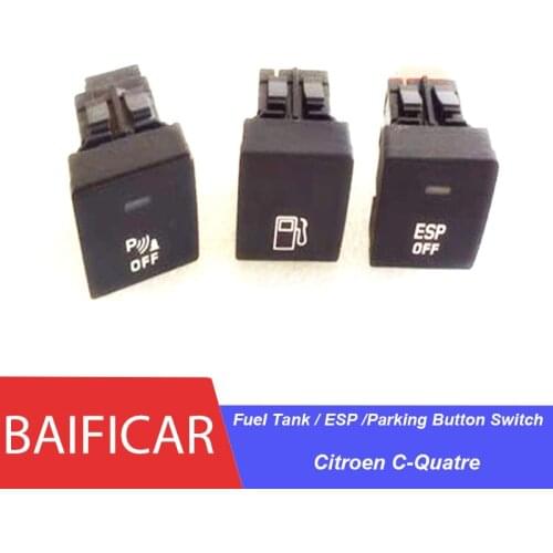 Baificar Brand New Genuine Fuel Tank Switch Parking Off ESP Button For Citroen C-Quatre C4