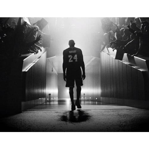 Kobe Bryant Retired Poster Standard Size 18×24 inches