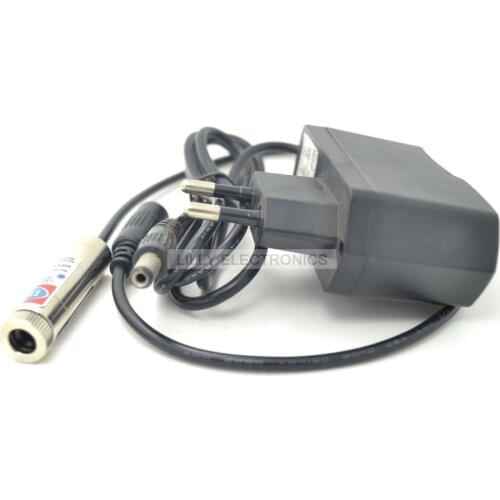 Adjusted 20mw 405nm Violet/Blue Laser DOT Module with AC Adapter