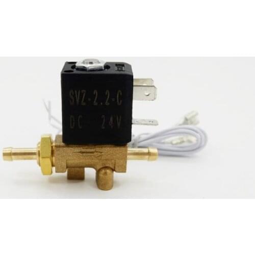 Solenoid valve back-flush type normal closed bayonet type SVZ-2.2-C AC DC 24V 36V 220V 2 position 2 way M12* 1 solenoid valve