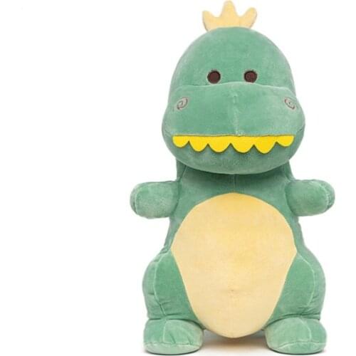 Super Soft Lovely Dinosaur Plush Doll Cartoon Stuffed Animal Dinosaur Toy For Kids Baby Hug Doll Sleep Pillow Home Decor