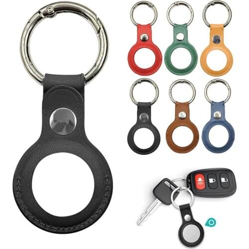 1pc Durable Silicone Protective Sleeve for Apple Airtags for Apple Locator Tracker Anti-lost Device Keychain Protective Sleeve