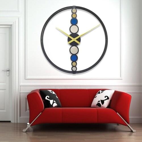 Nordic clock creative clock modern wall clock living room light luxury hanging table wall time decoration wall hanging CL33104