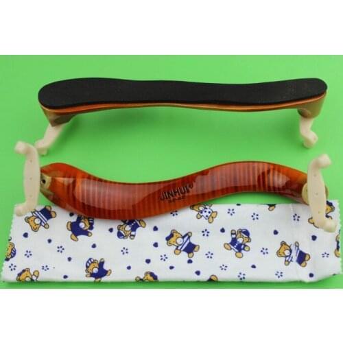 1 Pc High Quality Flamed Maple Wood Violia 15" 16" Adjustable Shoulder Rest Violino Accessories