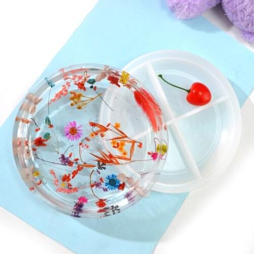 1 Pc Cute Handmade Soap Box Silicone Mold Soap Dish Tray Resin Casting Mold Epoxy Resin Ring Dish Holders Resin Soap Tray Molds