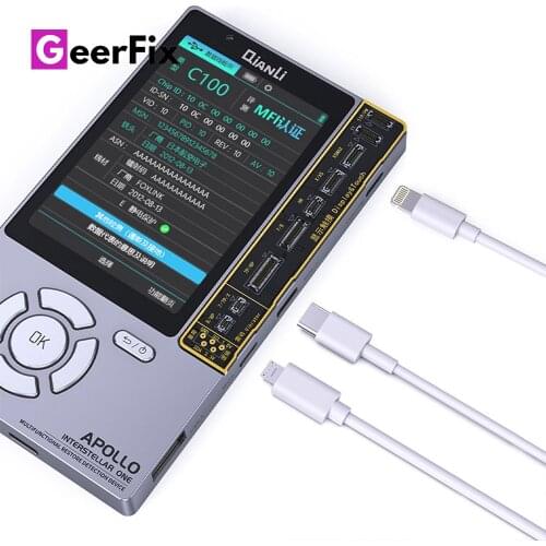 Qianli Apollo True Tone Battery Headset Baseband Repair Device Built in Battery 6 In 1 for iPhone 7-11 Pro Max True Repair