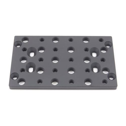 Tripod Mounting accessory Cheese Base Plate for 15mm Rod Support DSLR Rig Clamp