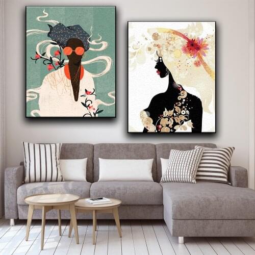 DIY Painting By Numbers Abstract African Portrait Pictures Painting On Canvas Art Supplies Home Decor Acrylic Paint For Crafts