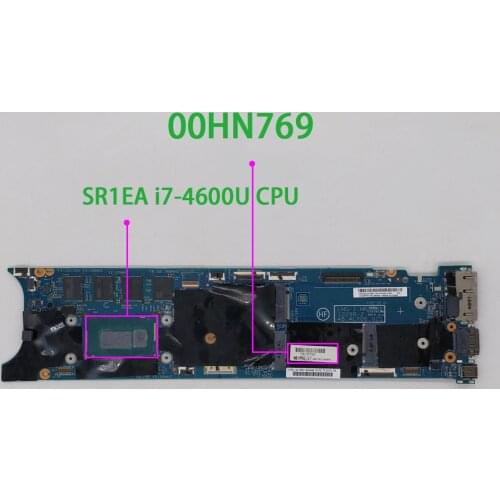For Lenovo Thinkpad X1 Carbon Gen2 00HN769 LMQ-1 12298-2 48.4LY07.021 I7-4600U 8GB RAM Ultrabook Laptop Motherboard Mainboard