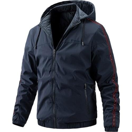 Mcikkny Hooded Jackets For Men