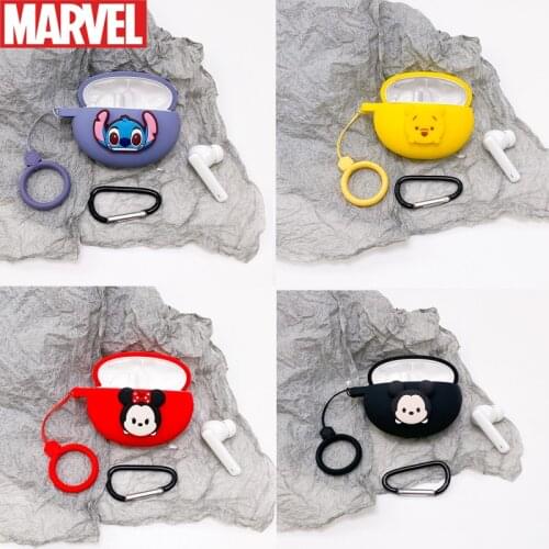 Soft Silicone Headphone Cases For Huawei Freebuds 4i Cartoon Wireless Bluetooth Headset Cover For Huawei