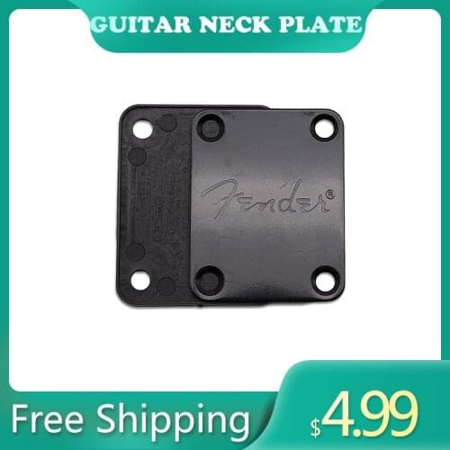 Electric Guitar Neck Plate Fix TL Guitar Neck Joint Board with FD Logo for ST TL Guitar ,Jazz Bass Replacement