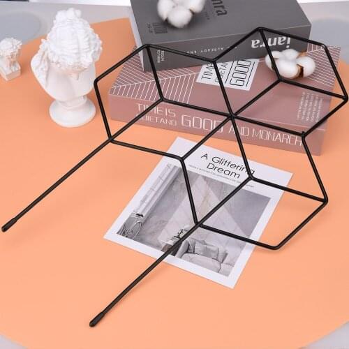 Plant Support Climbing Frame Vine Rack Wrought Iron Rust-proof Garden Plants Black Square 45*30CM Metal