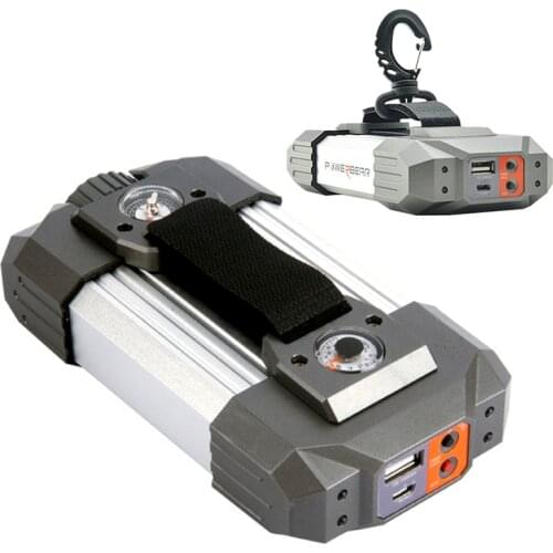 6000mAh Portable Lantern Power Bank Rechargeable Camping Tent Light Emergency Lamp Outdoor Waterproof Hang Flashlight