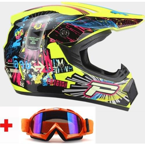 Professional Motocross Helmet Off Road Atv Cross Helmets Motorcycle Racing Shark Mouth Helmets Downhill MTB Capacetes Men Helmet