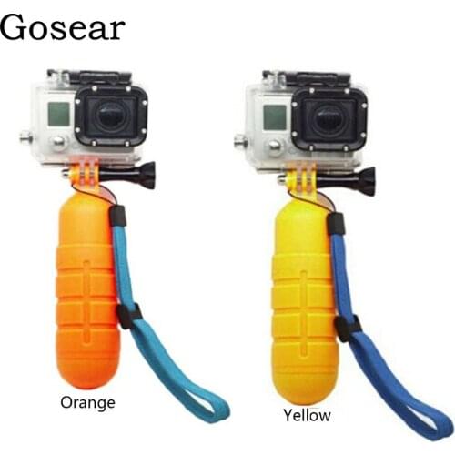 Gosear Float Grip Buoyancy Rod Pole Stick Monopod Tripod for Gopro Go Pro Hero 5 4 3 2 Xiaomi Yi 2 II 4K 4 K Sjcam SJ4000 SJ5000