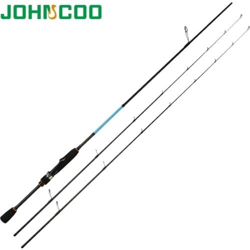 UL/L Spinning Rod Solid Tip 1.92m 2.1m Fast Action Carbon Fishing Rod for Light Jigging Fishing Rod For Trout Perch