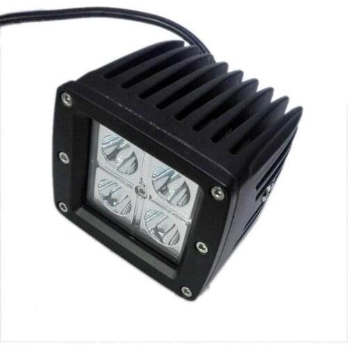 12W LED Work Light Bar Lamp Tractor Boat Off-Road Truck SUV ATV Spot Flood Super Bright