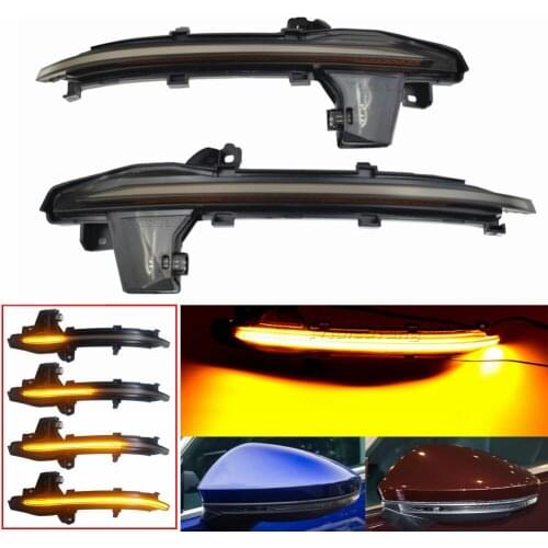 Water Blink Dynamic Flowing Side Mirror LED Turn Signal Light For Audi A6 C8 4A A7 4K A8 D5 4N 2019 2020