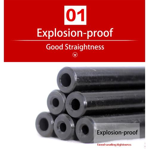 Alloy Pipes( Tube) Hydraulic Pipe Seamless OD 16mm ID 4.5-12mm Explosion-proof Pipe