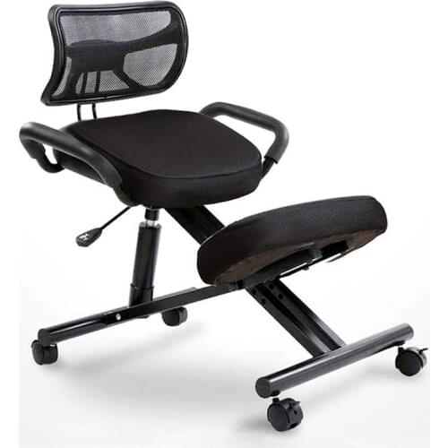 YDM-1457C Kneeling Ergonomic Computer Game Chair Household Office Chair With Backrest Bedroom Study Writing Chair With Armrest