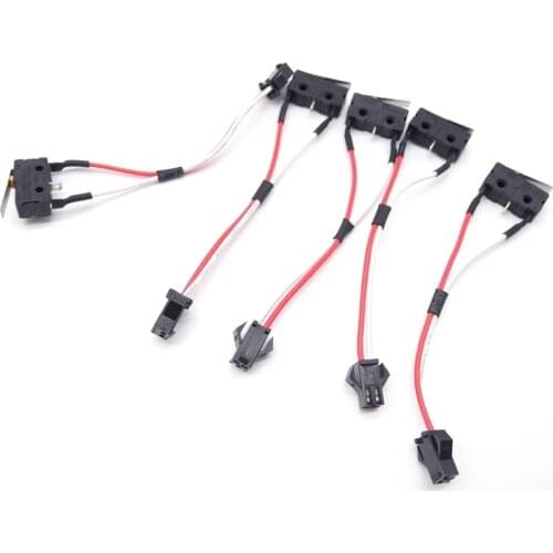 100 Pcs Home Appliance Parts Gas Water Heater Two-wire Micro Switch With Splinter