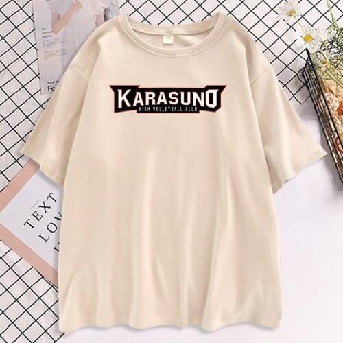 Women Haikyuu Cartoon Print Tshirt Japan Anime Volleyball Club T-shirt Kuroo Bokuto Oya Manga Shoyo T Shirt Male Hip Hop Tops
