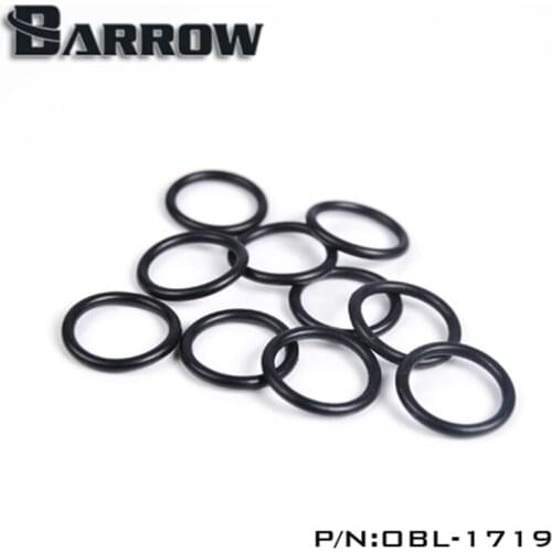10pcs/lot Barrow Outside 14 Class Hard Pipe Fittings Embedded Spare Rubber Ring Water Cooling OBL-1719