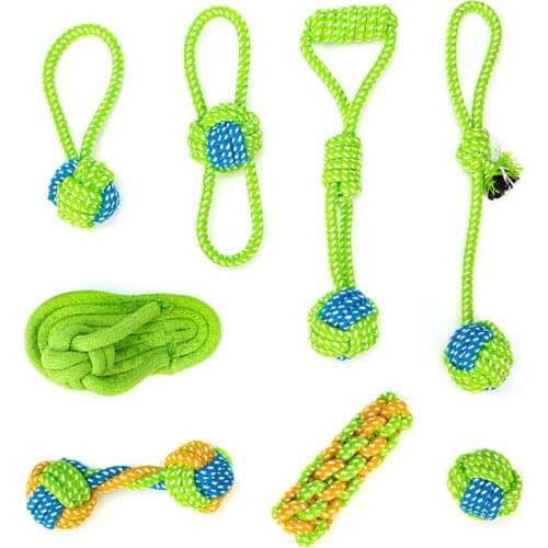Pet Dog Chew Toys Cotton Ropes for Large Small Dogs Toy Interactive Mini Dog Toys Ball for Dogs Accessories Toothbrush Puppy Toy