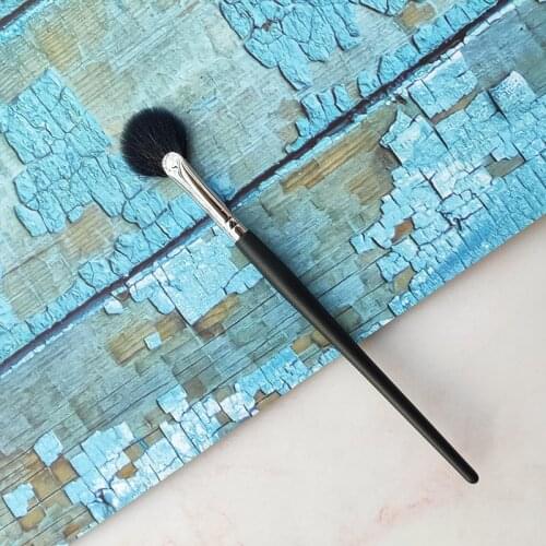 1Pcs Round Head Face Makeup Brush Small loose Powder Brush Art Applicator Multi-function Application Beginner Makeup Tool