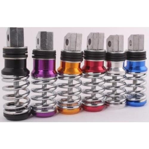 2pcs/lot Universal Scooter Foot Peg with Spring Motorbike Pedal Motorcycle modification foot rest