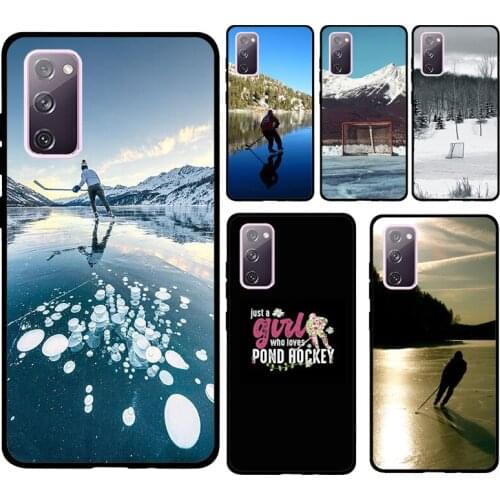 Pond Hockey Soft Case For Samsung Galaxy S21 Ultra S20 FE Note 20 Note 10 Plus S8 S9 S10 Phone Cover