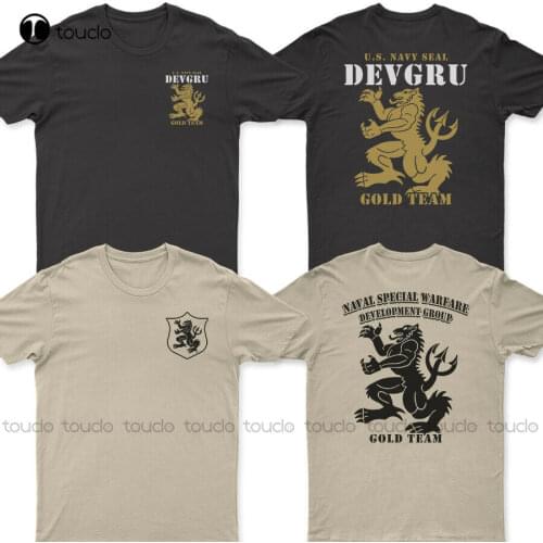 Crusaders Seal Team Six Nswdg Gold Team Special Force T-Shirt Gym Shirt Cotton Tee Shirts S-5Xl Unisex