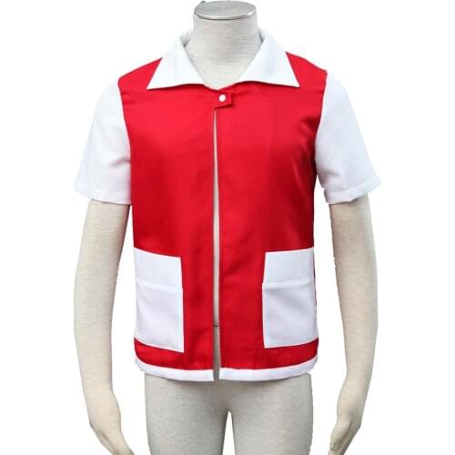 2016 New Style Hot Go Trainer Red Cosplay Costume