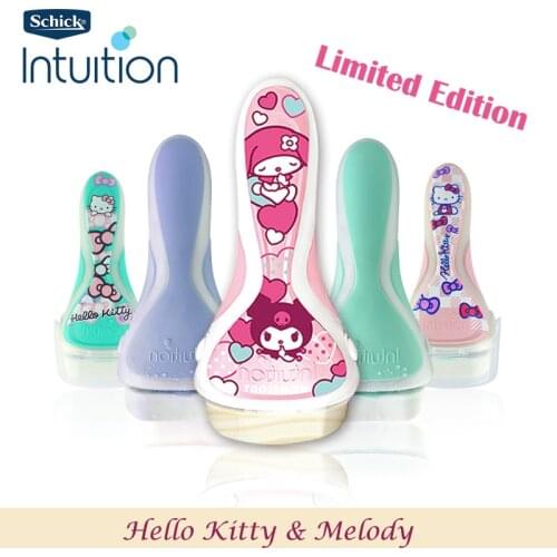 HOT Original Schick Intuition women face razor Limited Edition Lady shaver Safe & Clean best protection manual epilator