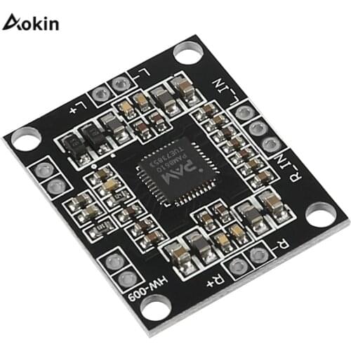 PAM8610 digital power amplifier board 2 x15w dual channel stereo mini class D power amplifier board PAM8610 board