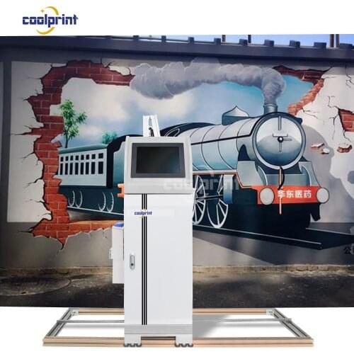 Direct to Wall Vertical Printer 3D Effect Inkjet UV Printing Machine for Cement,Ceramic,Lime,Glass