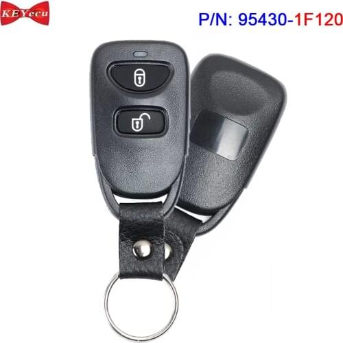 KEYECU 2pcs for Kia Sportage 2005 2006 2007 2008 Remote Key Fob 95430-1F120 SEKS-07TX 434MHz