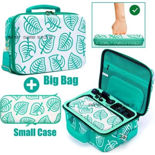 Nintend Switch Animal Crossing Theme Storage Bag Carrying Stronger Shell Protective Case for Nintendo Switch Console Accessories