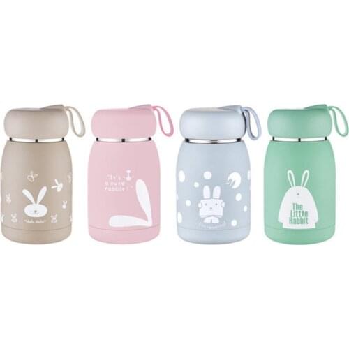 330ML Thermos Bottle Stainless Steel Thermal Cup Thermomug Water Bottle Vacuum Flasks Water terms for termo Animal mug bidon